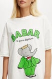 90S Graphic T-Shirt Nightie, LCN BAB / BABAR LE PETIT ELEPHANT - alternate image 2