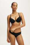 Whatever-Way Push Up Bra, BLACK - example image 1