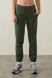 Plush Essential Gym Sweatpant, FOREST GREEN - alternate image 2
