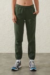 Plush Essential Gym Trackpant, FOREST GREEN - alternate image 2