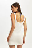 Lenni Knit Mini Dress, COCONUT MILK - example image 3
