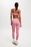 Ultra Luxe Mesh Panel 7/8 Tight- Asia Fit, RADIANT RASPBERRY MESH - alternate image 3