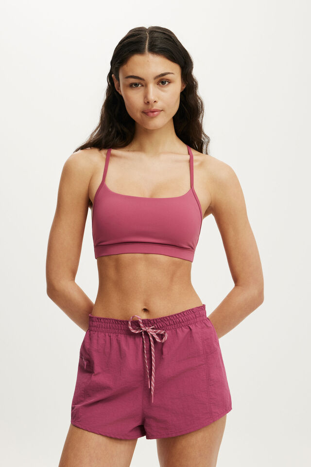 Stride Outdoor Woven Short, RASPBERRY AURA