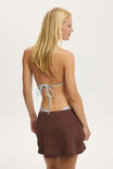 Bronte Beach Mini Skirt, ESPRESSO - example image 3
