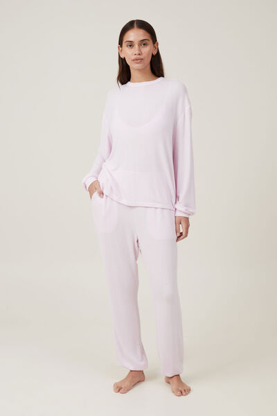 Super Soft Asia Fit Relaxed Slim Pant, SOFT ROSE