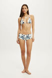 Micro Boyshort, HIBISCUS NAVY SHIMMER - example image 1