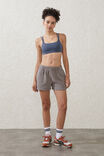 Plush Essential Gym Short, DESERT GREY - alternate image 1