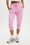 Lifestyle Cropped Gym Trackpant, MILLENNIAL PINK - alternate image 2