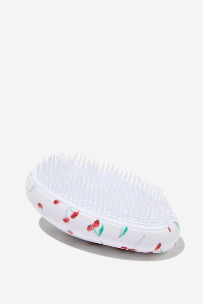 Palm Detangler Brush, CHERRIES