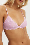 The Keepsake Triangle Bralette, LILAC SUNSET - example image 2