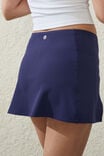 Rib Front Split Skirt, QUIET SKY - alternate image 2