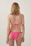 Fixed Tie Side Brazilian Bikini Bottom, PINK SPLASH - alternate image 3