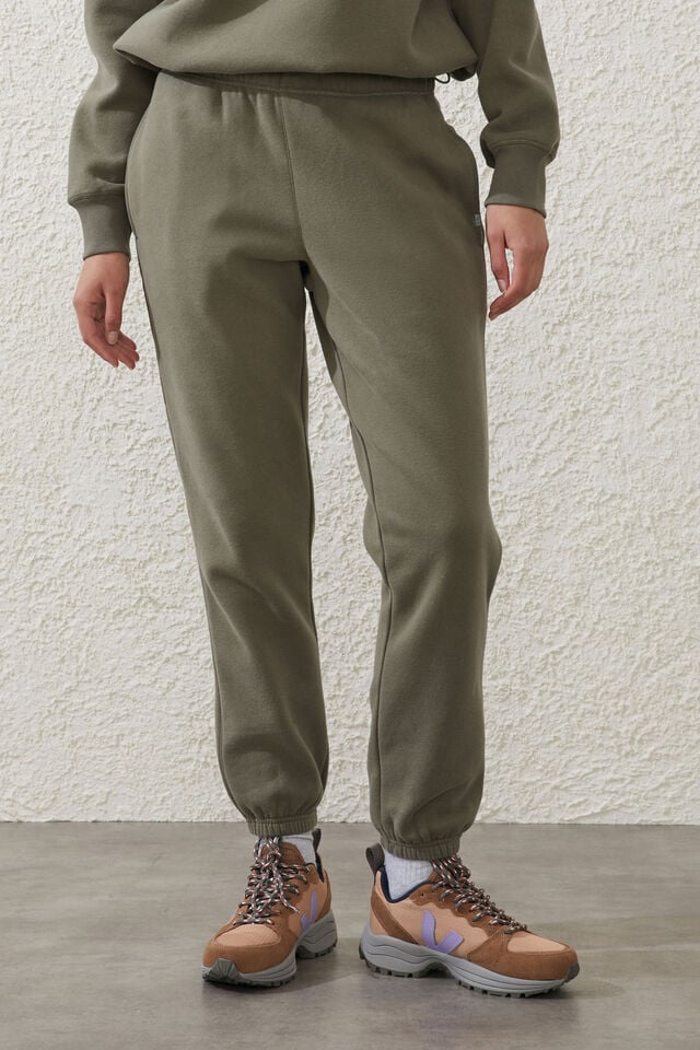 Plush Essential Gym Trackpant, SWEET GREEN