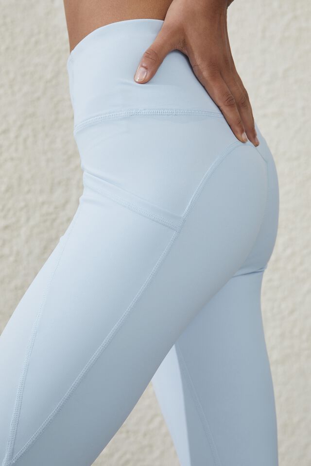 Ultimate Booty Shaper 7/8 Tight Asia Fit, SILKY BLUE