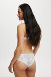 Holly Lace Bikini Brief, EIFFEL SKY - alternate image 3