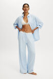 Cloud Soft Flannel Oversized Shirt, WINDSURFER FLOSSY GINGHAM - example image 4