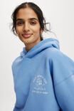 Plush Premium Graphic Hoodie, ADRIFT BLUE/SOCIAL CLUB - alternate image 3