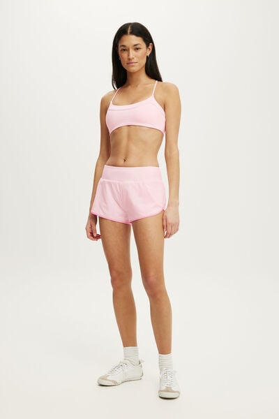 Contour Woven Short, CHERRY DREAM/PRISM PINK
