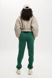 Plush Cross Front Sweatpant, SPORTY GREEN - alternate image 3