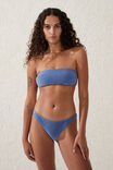 Bandeau Bikini Top, BLUE SPLASH METALLIC - alternate image 1