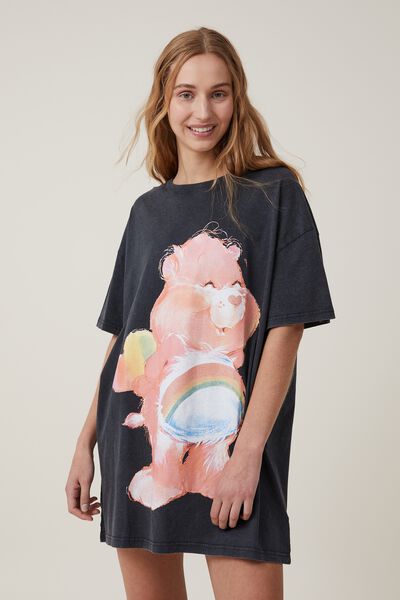 Camiseta - 90S T-Shirt Nightie, LCN CLC / CARE BEAR HEART