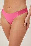 Party Pants Seamless G-String Brief, ROSE RED - alternate image 2