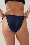 Fixed Tie Side Brazilian Bikini Bottom, MIDNIGHT - alternate image 2