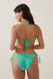 Slider Triangle Bikini Top, FRESH GREEN METALLIC - alternate image 3