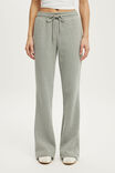 Plush Bootleg Sweatpant, MID GREY MARLE - example image 4