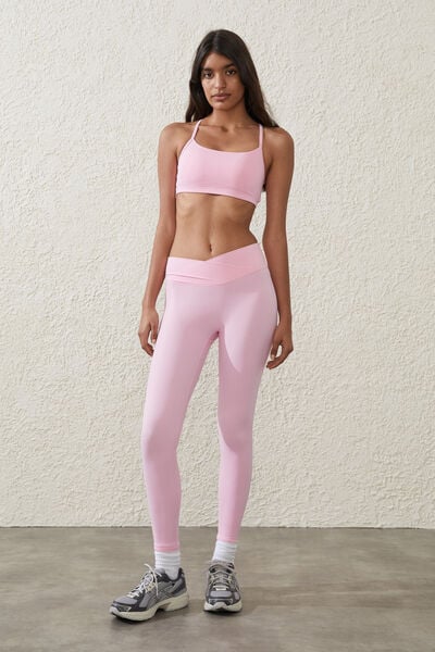 Ultra Luxe Crossover 7/8 Tight, PINK FIZZ