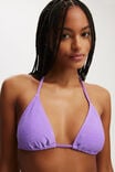 Slider Triangle Bikini Top, PURPLE METALLIC - alternate image 2