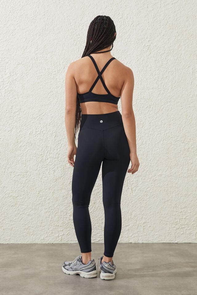 Ultra Luxe Crossover 7/8 Tight, BLACK
