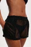 The Essential Beach Short, BLACK/OPEN MESH - alternate image 2