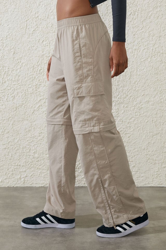 Women's Clothing - Dance All-Gender Versatile Woven Cargo Pants - White