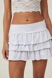 Fleece Rara Skirt, LIGHT GREY MARLE - alternate image 2