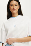 Active Double Layered Tee, WHITE/ATHLETICA - example image 2