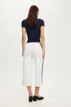 Sculpt Fleece Culotte, WHITE - example image 3