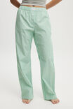 Boyfriend Boxer Pant Personalised, GREEN/NAVY/WHITE STRIPE - alternate image 4
