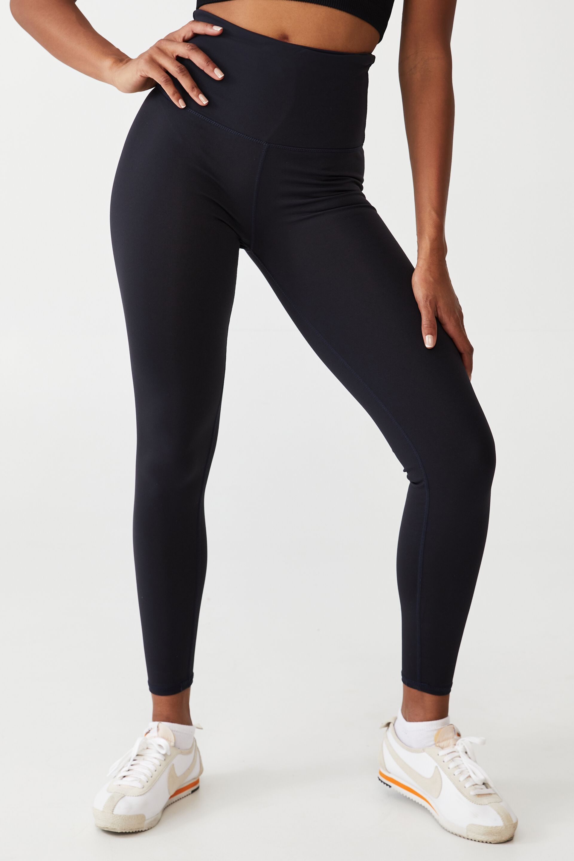 high waisted active tights
