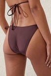 Fixed Tie Side Cheeky Bikini Bottom, WILLOW BROWN SHIMMER - alternate image 2
