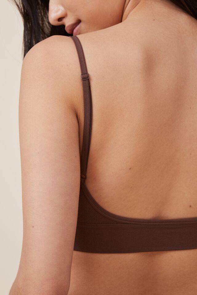 Born Pretty Low Back Bras For Women - Seamless Wire Free Bralette Backless  Bras