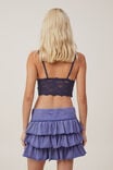Fleece Rara Skirt, WASHED BLUEBERRY DREAM - alternate image 3