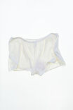 Soft Lounge Lace Trim Short, WHISPER WHITE - alternate image 1