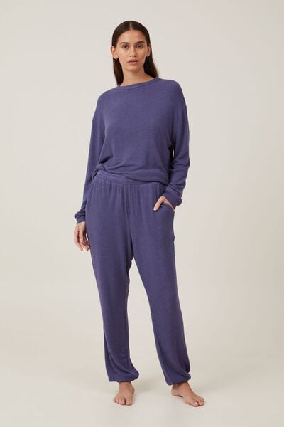 Super Soft Asia Fit Relaxed Slim Pant, MIDNIGHT RAIN