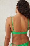 Top De Biquíni - Half Wire Bra Bikini Top, TREE FROG GREEN - vista alternativa 3