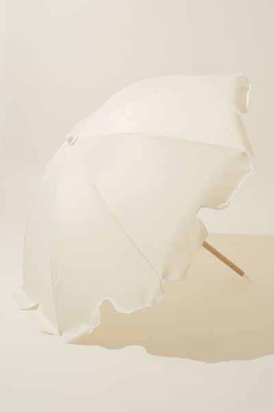 Coolum Beach Umbrella, NATURAL