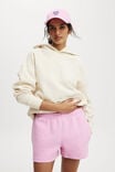 Plush Essential Gym Short, MILLENNIAL PINK - alternate image 4