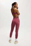 Ultra Luxe Mesh Panel 7/8 Tight- Asia Fit, DRY ROSE - alternate image 3