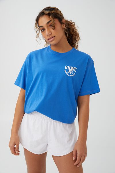Active Graphic Tshirt, ROYAL BLUE/BASKETBALL