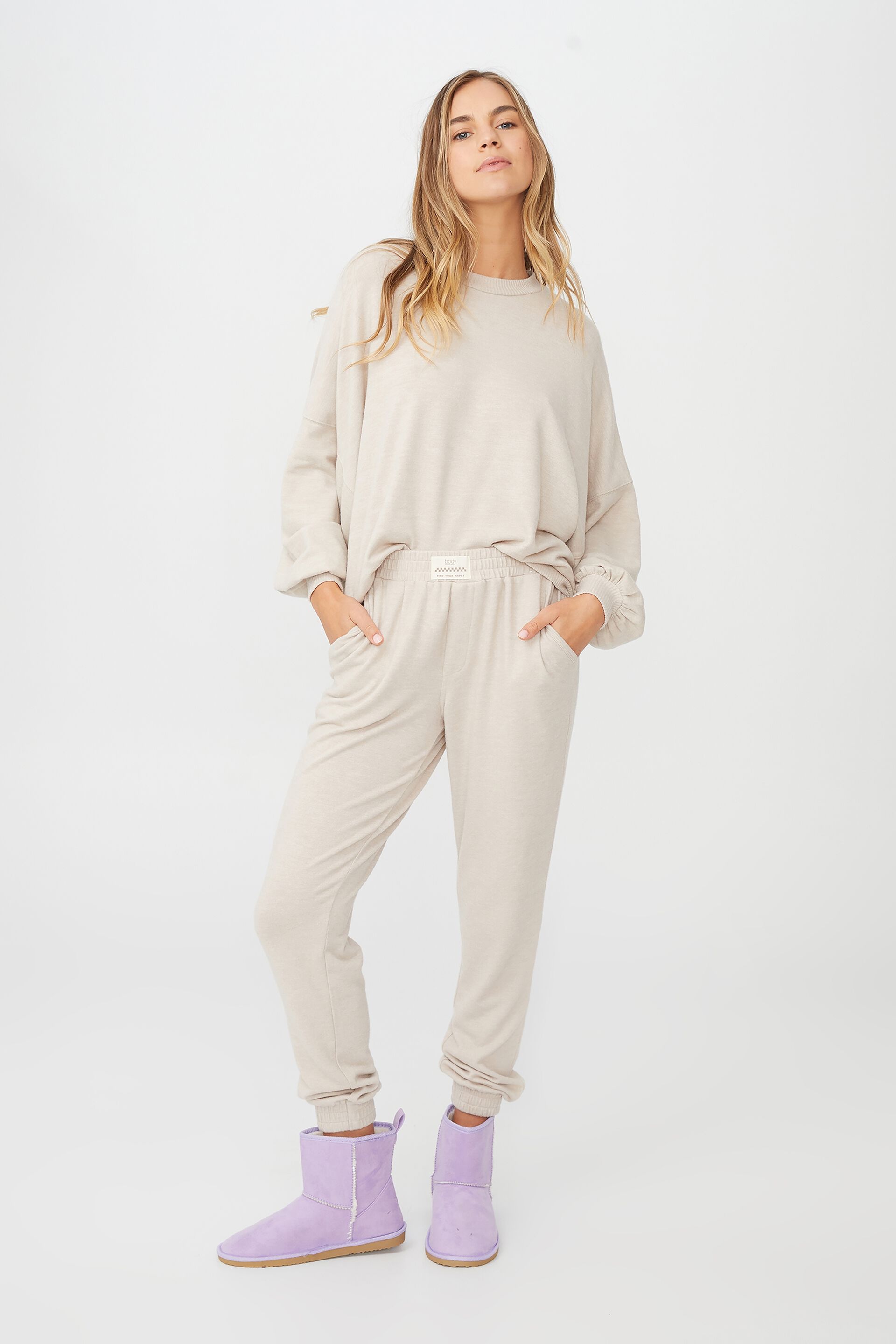 Women Loungewear | Super Soft Slim Boxer Pant - DY11820